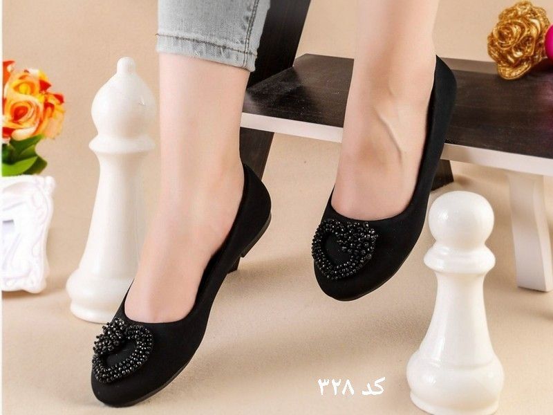 کفش بابت زنانه قلبی